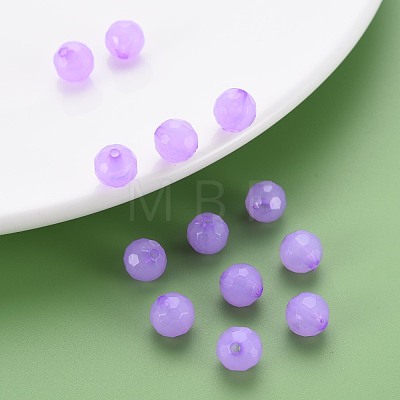 Transparent Acrylic Beads TACR-S154-62E-04-1