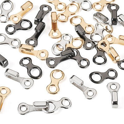 18Pcs 3 Colors Alloy Adjustable Jean Hook and Eye Hook FIND-TA0010-76-1