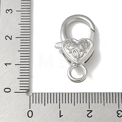 Alloy Lobster Claw Clasps KK-Q019-20P-1