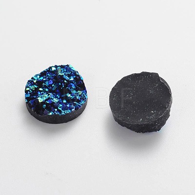 Druzy Resin Cabochons X-CRES-S040-12mm-6-1