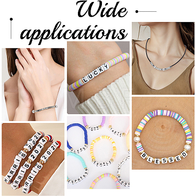 1200Pcs Opaque Acrylic Beads SACR-PA0001-33-1
