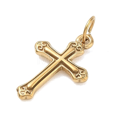 304 Stainless Steel Pendants SA-CBA4D1F-03G-C-1