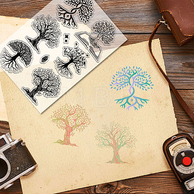 Custom PVC Plastic Clear Stamps DIY-WH0439-0419-1