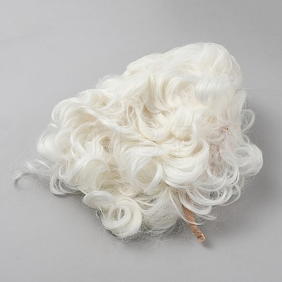 Fiber Polyester Fancy Party Accessory Cosplay Wigs AJEW-WH0410-280-1