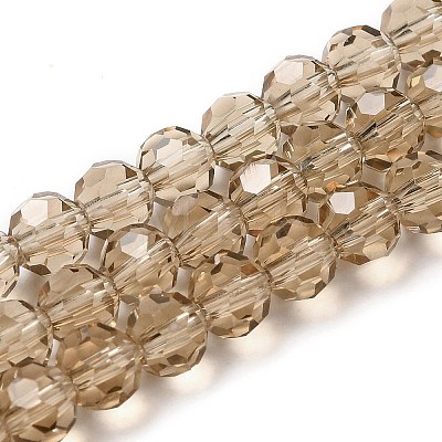 Transparent Glass Beads LS-EGLA-A035-T6mm-D16-1