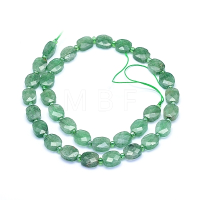 Natural Green Strawberry Quartz Beads Strands G-L552K-01B-1