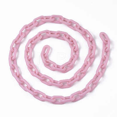 Opaque Acrylic Cable Chains X-SACR-N010-002H-1