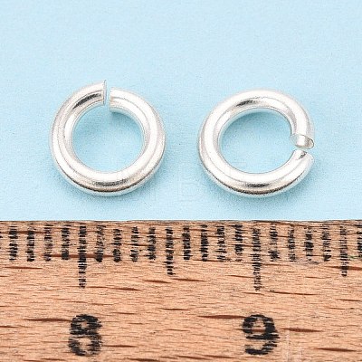 925 Sterling Silver Open Jump Rings STER-N017-30E-S-1