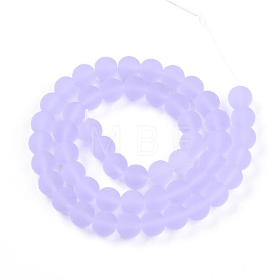 Transparent Glass Beads Strands LS-GLAA-T032-T8mm-MD01-1