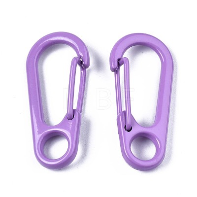 Spray Painted Alloy Spring Gate Rings KEYC-S255-010-NR-1
