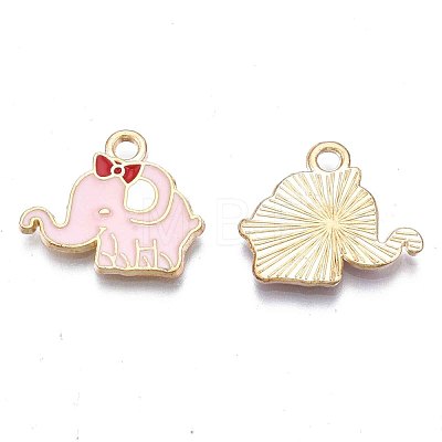 Alloy Enamel Pendants ENAM-N048-007B-1