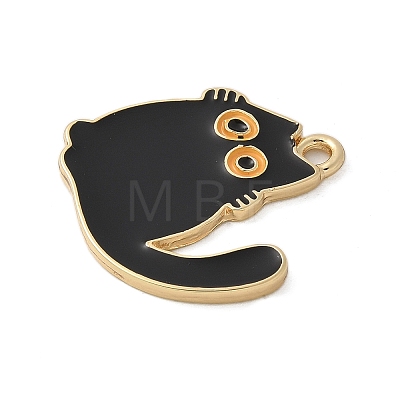 Alloy Enamel Pendants ENAM-A009-04B-G-1