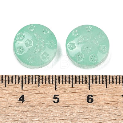 Transparent Glass Beads DGLA-E004-09I-1