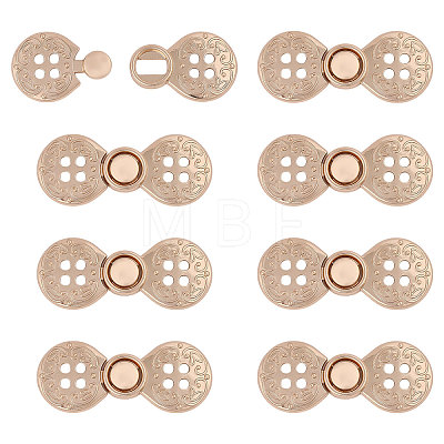 Zinc Alloy Snap Lock Clasps FIND-WH0149-96KCG-1