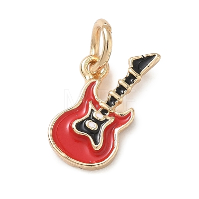Alloy Enamel Pendants AL-CBA68FA-08G-1