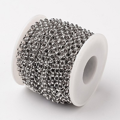 304 Stainless Steel Rolo Chains CHS-L015-52-1