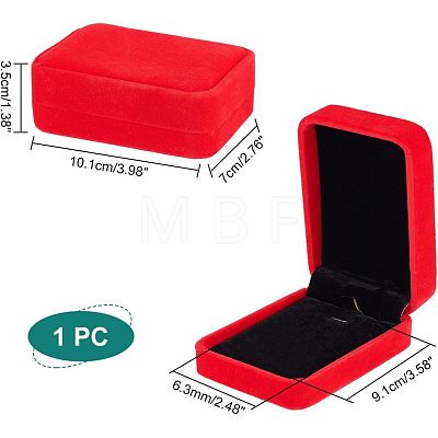 Velvet Pendant Box CON-WH0088-35A-1