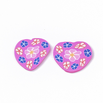 Handmade Polymer Clay Cabochons CLAY-S092-53D-1