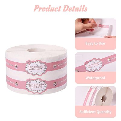 Copperplate Paper Stickers OFST-WH0004-198-1