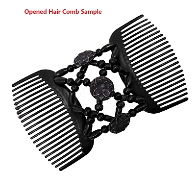 Plastic Hair Bun Maker OHAR-S197-017-1