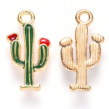 Alloy Enamel Pendants ENAM-S121-090-1