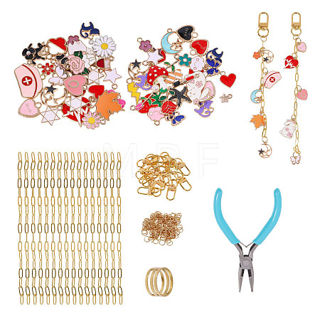 DIY Jewelry Making Kit DIY-GL0007-13-1