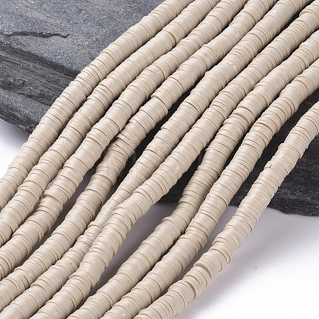 Handmade Polymer Clay Beads X-CLAY-R067-6.0mm-02-1