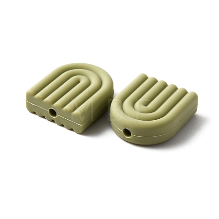 Food Grade Eco-Friendly Silicone Beads SIL-WH0008-11F-1