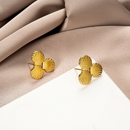 304 Stainless Steel Stud Earrings WG6E19D-01-1