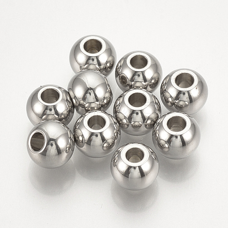 Tarnish Resistant 304 Stainless Steel Spacer Beads X-STAS-T021-8-1