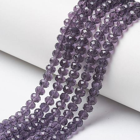 Glass Beads Strands EGLA-A034-T1mm-D15-1