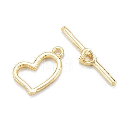 Brass Toggle Clasps KK-C216-16G-1