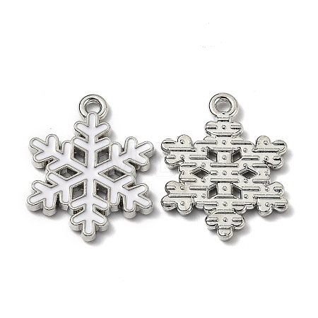 Alloy Enamel Pendants ENAM-Z001-10P-1