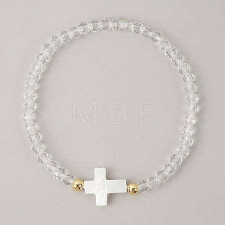 Bohemian Glass Beads Stretch Bracelets LS-KO2121-10-1
