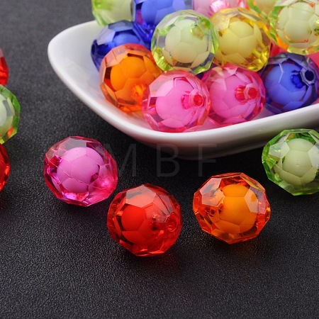 Transparent Acrylic Beads TACR-S113-20mm-M-1