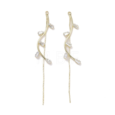 Brass Long Tassel Pendants FIND-M003-06LG-1