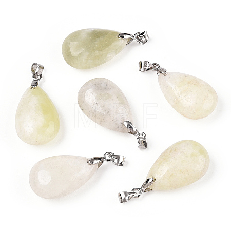 Natural New Jade Pendants G-S243-29-1