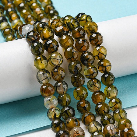 Natural Agate Beads Strands G-C082-A01-16-1