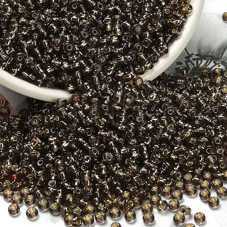 FGB 8/0 Grade A Round Glass Seed Beads SEED-Q007-3mm-F58-1