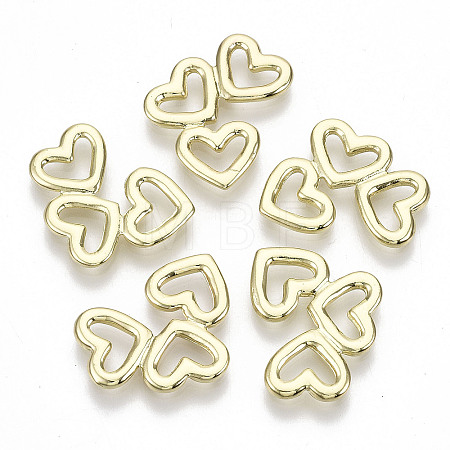 Rack Plating Alloy Filigree Joiners Links X-PALLOY-S132-186-RS-1