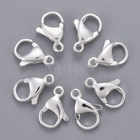304 Stainless Steel Lobster Claw Clasps STAS-E464-21A-S-1