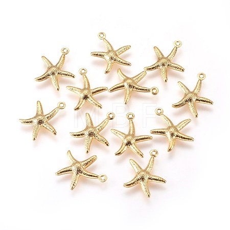 304 Stainless Steel Charms STAS-E447-19G-1