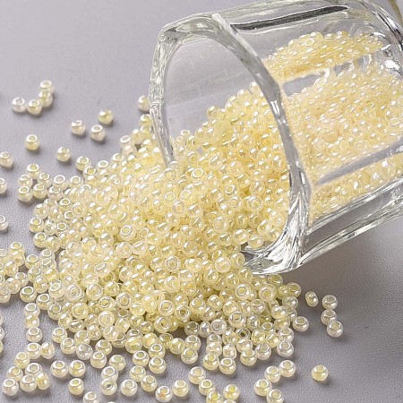 12/0 Grade A Round Glass Seed Beads SEED-N001-B-901-1