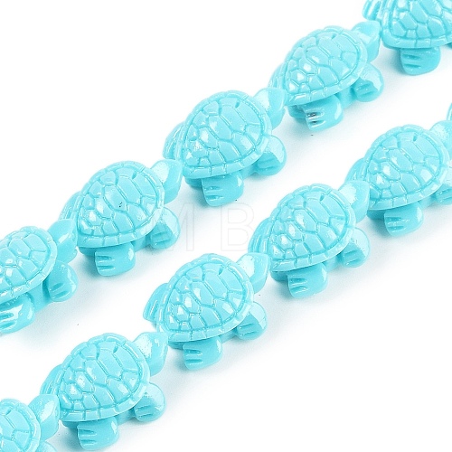 Synthetic Coral Carved Beads Strands CORA-L020-A-15-1