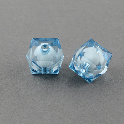 Transparent Acrylic Beads TACR-S112-8mm-22-1