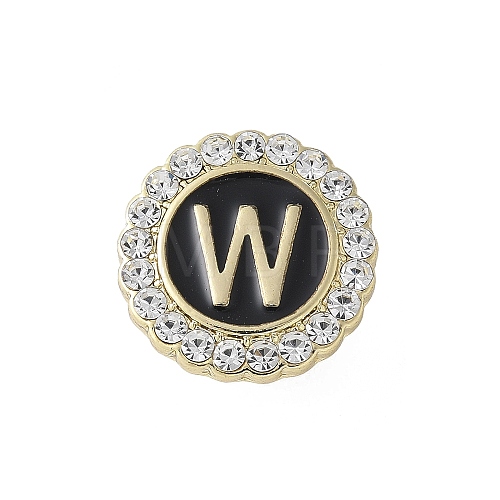 Letter Enamel Pins JEWB-S042-03W-G-1