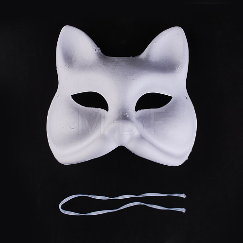 Party Paper Face Masks AJEW-WH0064-02L-1