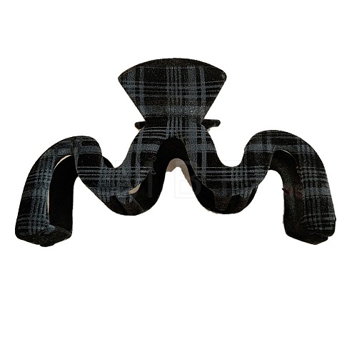 Korean Plaid Velvet Clip PW-WGD4141-05-1