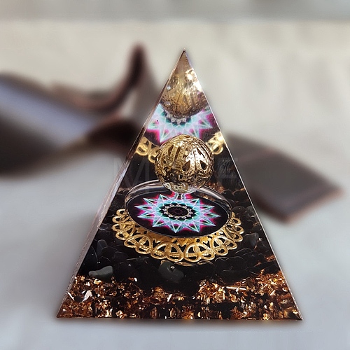 Orgonite Pyramid Resin Energy Generators PW-WGCE898-11-1