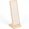 12-Slot Wood Necklaces Organizer Display Stands NDIS-WH20003-01B-5